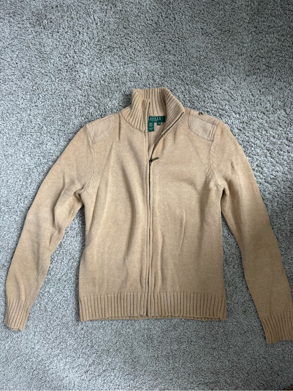 Lauren Ralph Lauren cotton zip jacket Petite Small